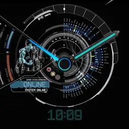 Ironman bootup meny clock