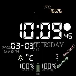 Simple Black Essentials for Pixel Watch 2
