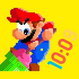 Modern Minimalist Mario GIF