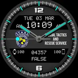 Gray tech S.T.A.R.S. light blue