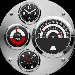 Brute QUASAR Multi Dials Jumping Hour