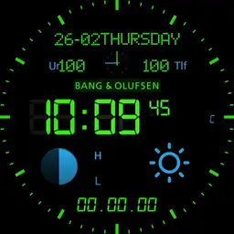 BeoWatch, DANSK DANISH layout, low energy, inspired by BANG OLUFSEN products - . Made for free with love Copy