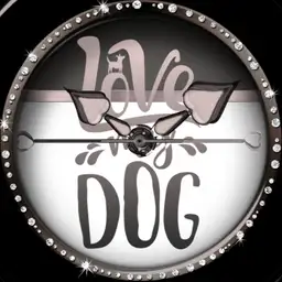 Love my dog Diamond