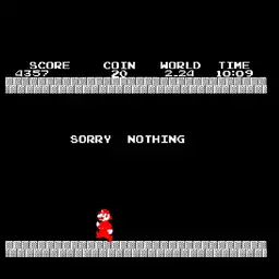 Sorry Nothing