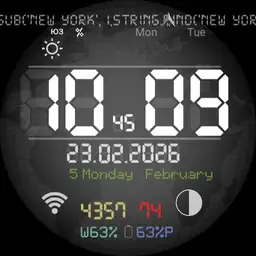Ticwatch pro simple digi alarm 2