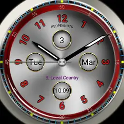 REDPEANUTS multi time dan display