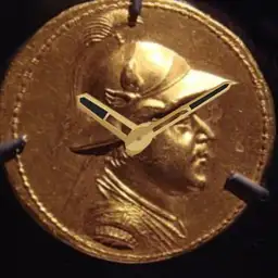 Gold 20 Stater, Eucratides, Bactria