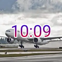 Boeing 777 landing watch