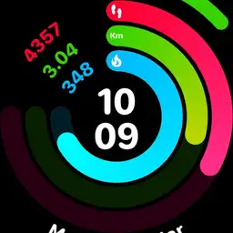 Coloured Rings Digital - Xiaomi Mi Watch