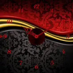 Elegant Red & Black