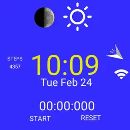 My first watch face