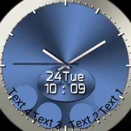 rotating unique space watch 43