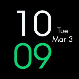 Green & White