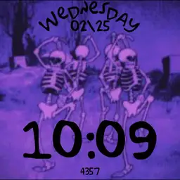 dancing skeletons