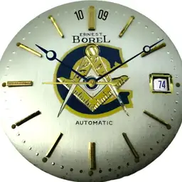 Masonic Ernest Borel old watch