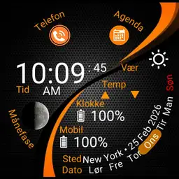 Digital Informative Watch Norsk version