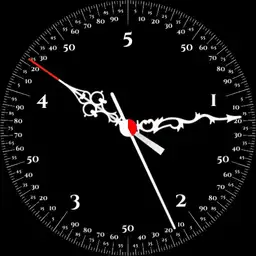 Needle 5h Decimal Time Watch