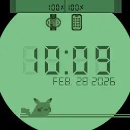 Poketch Clock Only