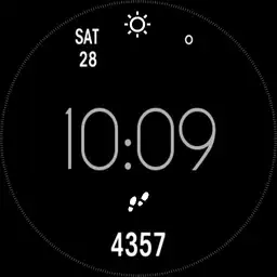 simple black