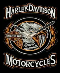 Harley svart