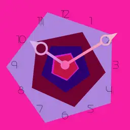 Geometric watch face