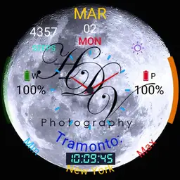 HDV MOON huawei watch 2