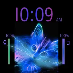 Neon Cat Electrified