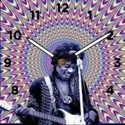 Jimi plays left hand.