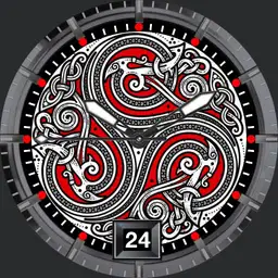 WDS SNAKES TRISKELION WATCH