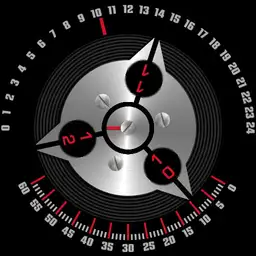 Brute FUSION Turntable Jumping Hour Watch Colours