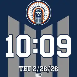 Fighting Illini Grey Ghost Throwback 9 Copy