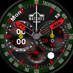 Chronograph Multicolor Cronografo Chronograph Premium Oct 7