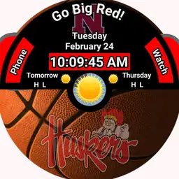 Husker Basketball Half
