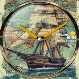 Sailing _ Old Ship Map