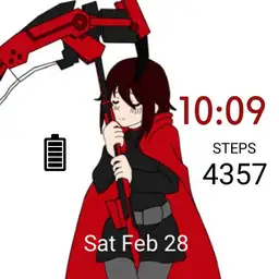 Ruby loving her scythe
