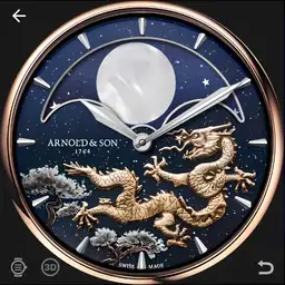 Arnold and Son Perpetual Moon Year of the Dragon Blue