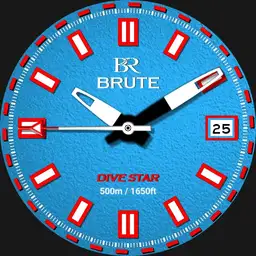 Brute DIVE STAR Diver Field Watch by DNB