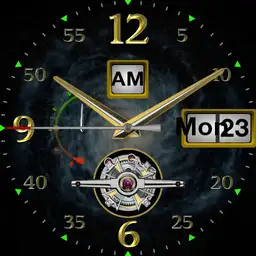 Tourbillon/Gold Analog & Digital 6