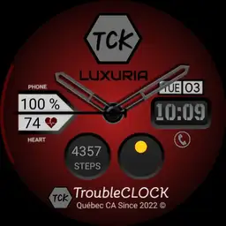 TroubleClock Red Luxuria