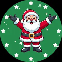 Brute XMAS SANTA Christmas Moving Arms Colours