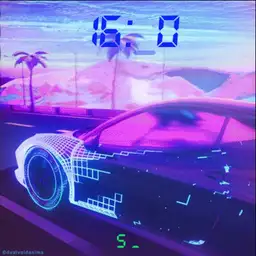 Retro Future Car
