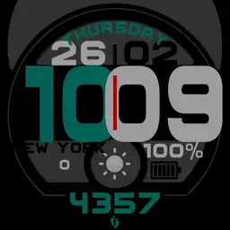 Digital LCD Moto 360 Sport Free