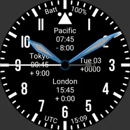 Dekla Flieger Watch Type A Xabi Multi TZ
