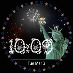 Patriotic American Observance