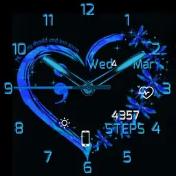 brit blue heart