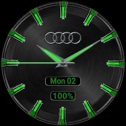 Audi Luminous Green