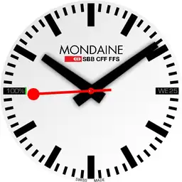 Mondaine white