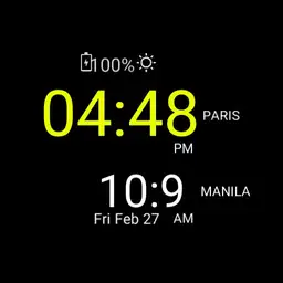 Dual Timezone DST Batt