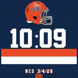 Fighting Illini Navy Blue Jersey 90s