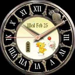 FF moogle watch analog